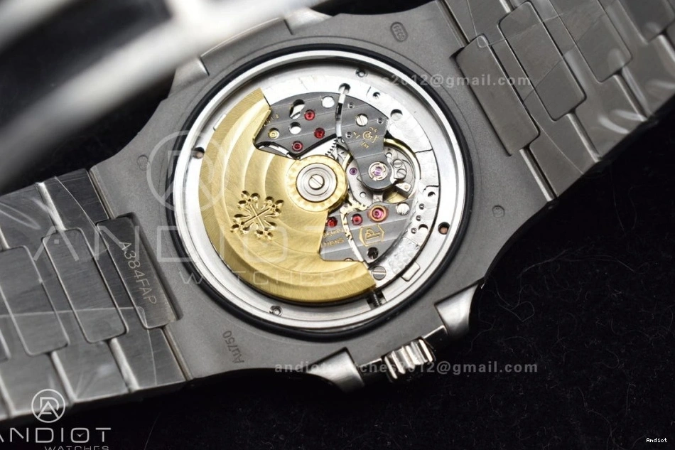 TWF Diamonds Nautilus A324 5711 Bracelet Bezel Full Diamonds SS on & Dial 1116